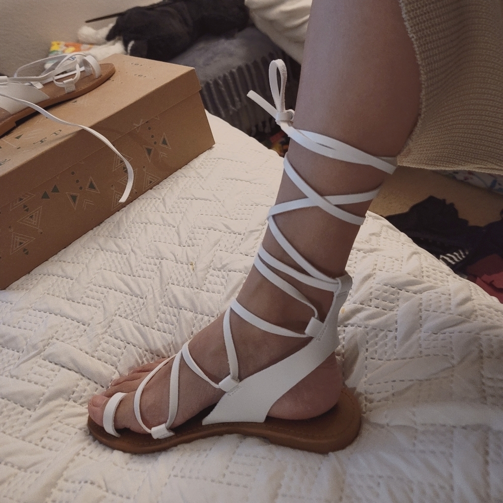 Faryl Robin+free people vegan maddox sandals